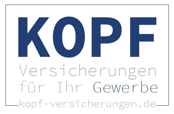 KOPF Versicherungen für Ihr Gewerbe